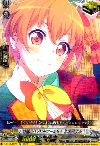 画像1: ハロー、ハッピーワールド!×北沢 はぐみ(EX)(D-BT10/EX23) (1)