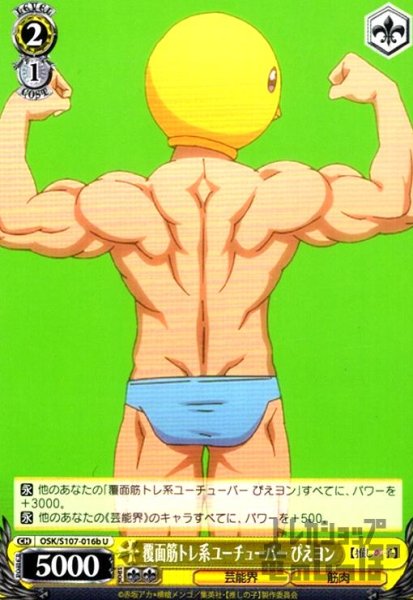 画像1: 覆面筋トレ系ユーチューバー ぴえヨン(U)(OSK/S107-016b) (1)