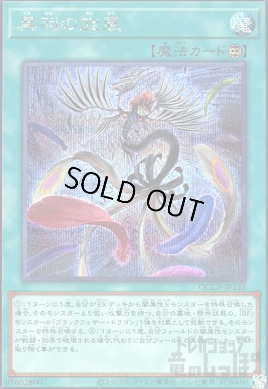 画像1: 黒羽の旋風(シークレット)(QCCP-JP143) (1)