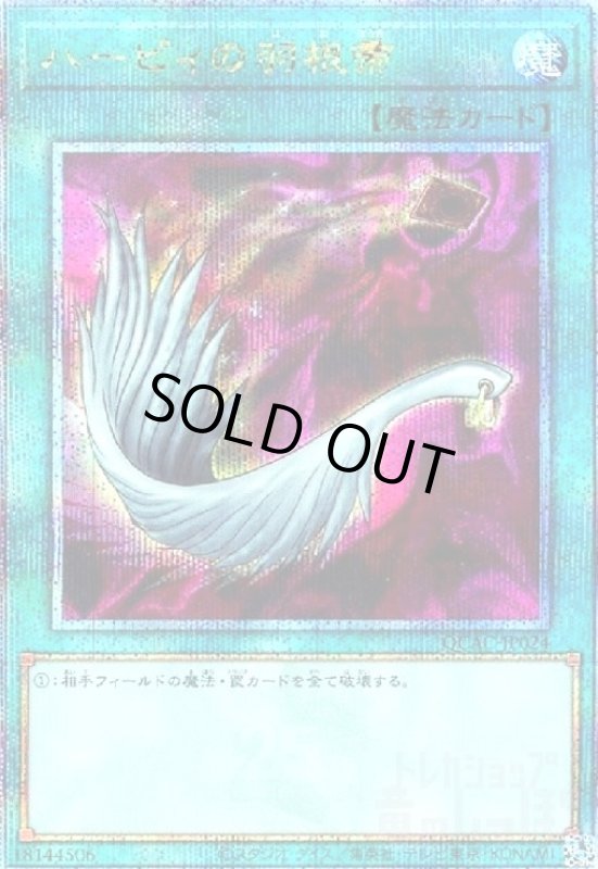 画像1: ハーピィの羽根帚(25thレア)(QCCA) (1)