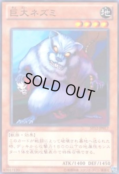 画像1: 巨大ネズミ(高価N) (1)