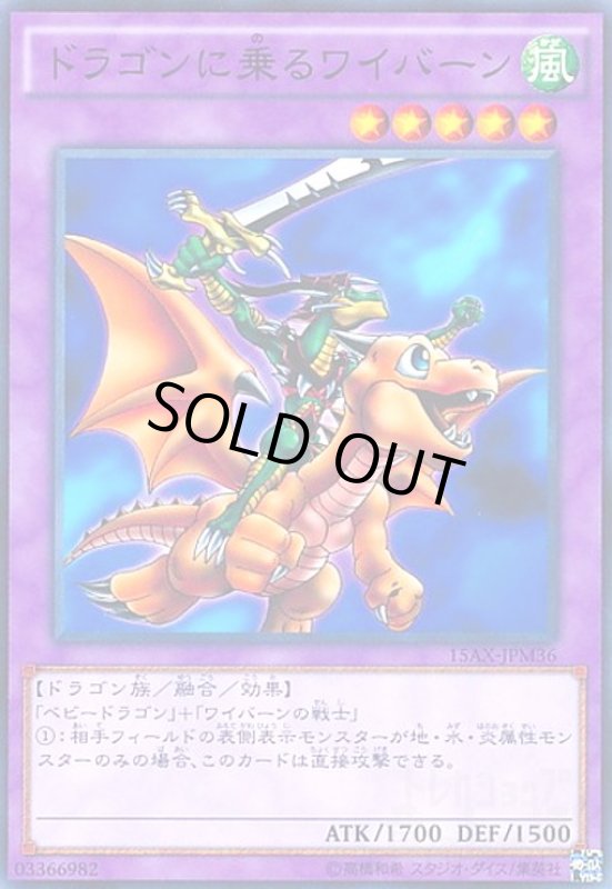 画像1: ドラゴンに乗るワイバーン(高価N) (1)