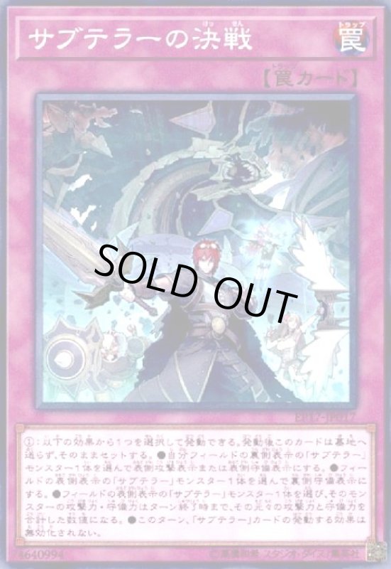 画像1: サブテラーの決戦(高価N) (1)