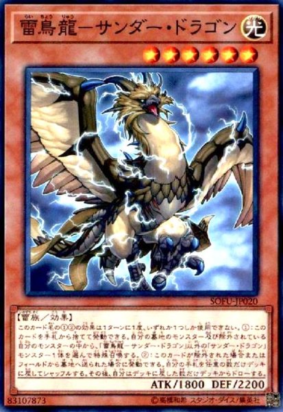 画像1: 雷鳥龍-サンダードラゴン(高価N) (1)