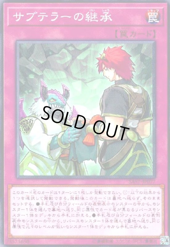 画像1: サブテラーの継承(高価Ｎ) (1)