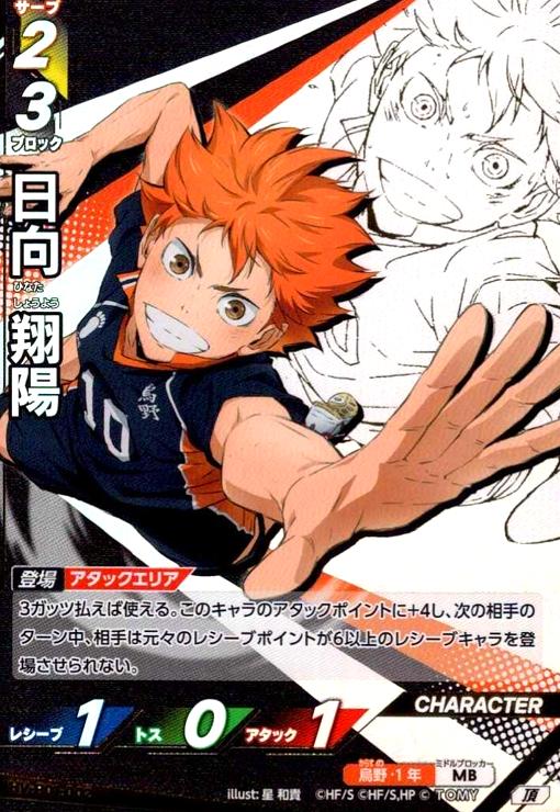 画像1: 日向 翔陽(頂)(HV-P01-002) (1)