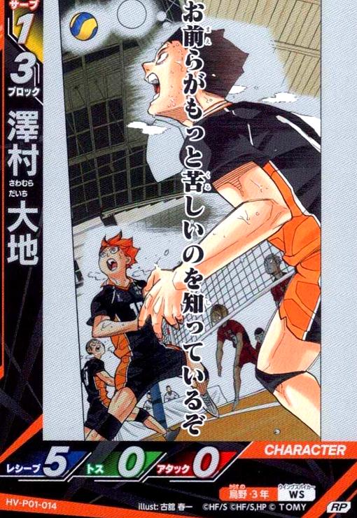 画像1: 澤村 大地(RP)(HV-P01-014) (1)