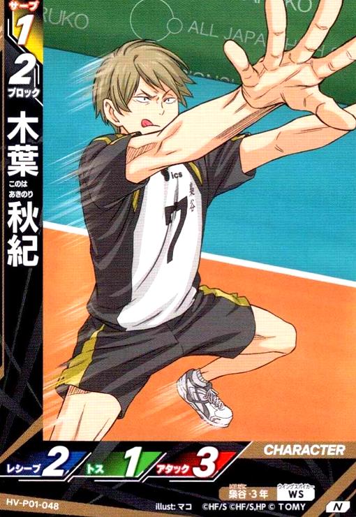 画像1: 木葉 秋紀(N)(HV-P01-048) (1)