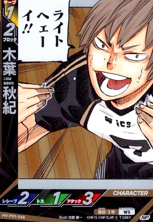 画像1: 木葉 秋紀(NP)(HV-P01-048) (1)