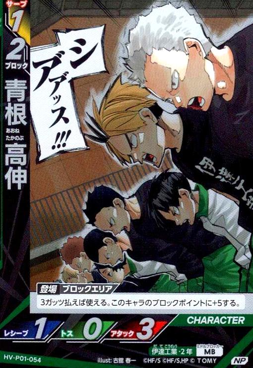 画像1: 青根 高伸(NP)(HV-P01-054) (1)