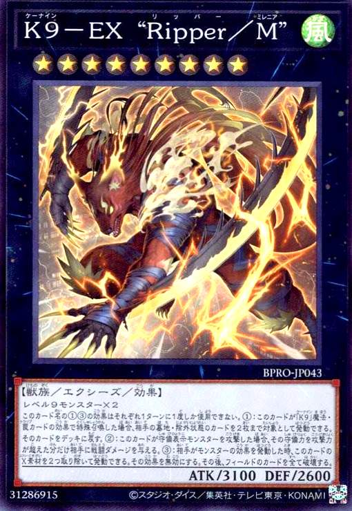 画像1: K9-EX “Ripper/M(スーパー)" (1)